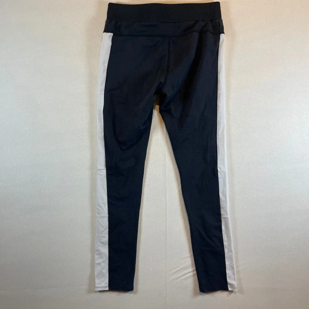 Jordan‎ Black White Stripe Jumpman Leggings Youth Girls Athletic - Size XL